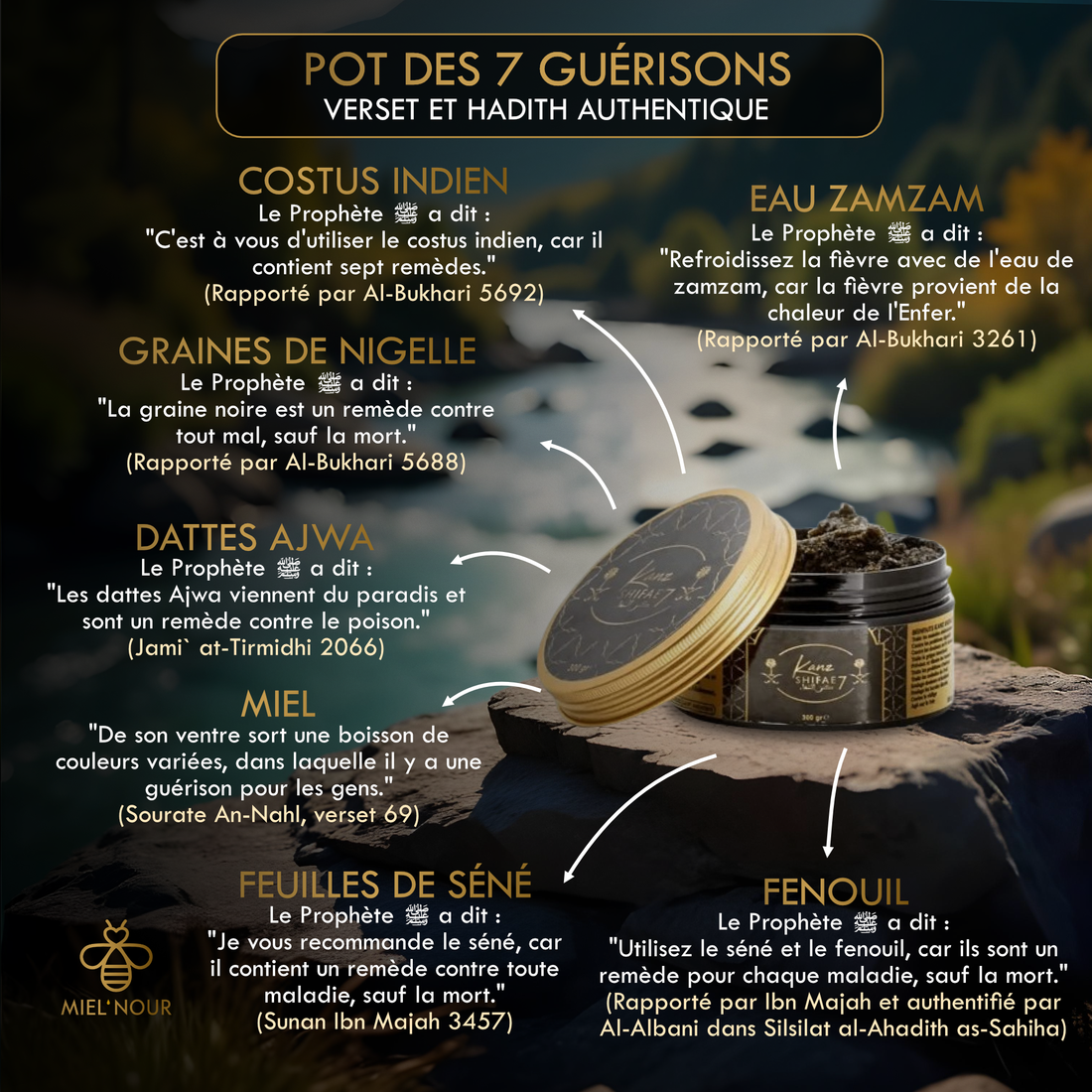 POT DES 7 GUÉRISONS | 300G